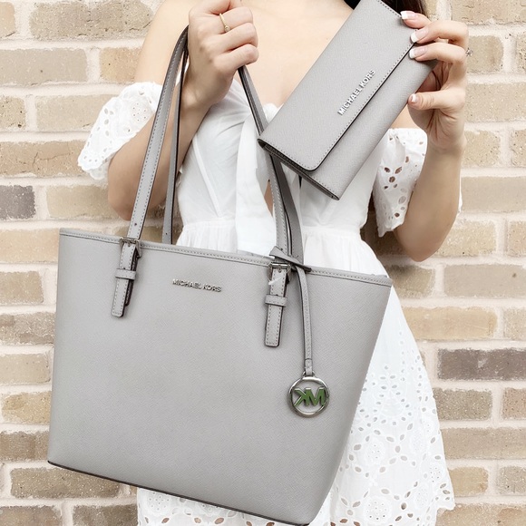 Michael Kors Handbags - Michael kors tote & wallet Bundle Gray